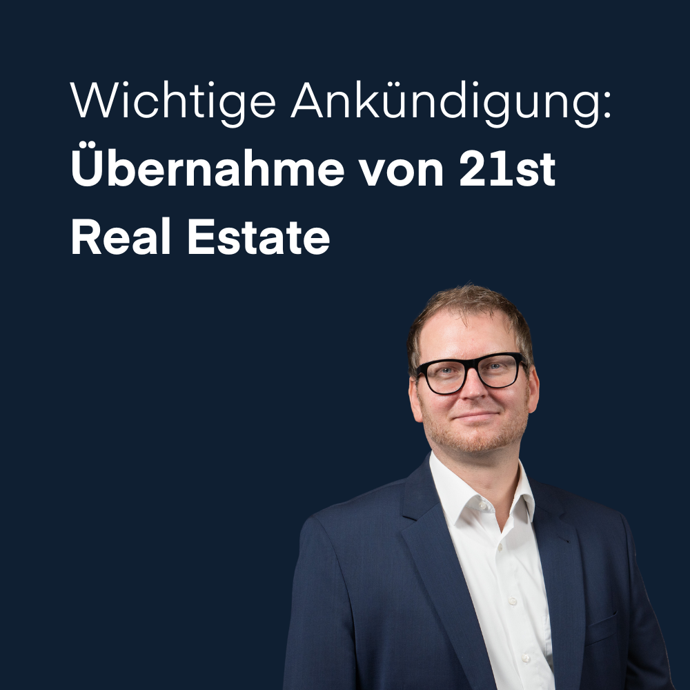kauft 21st Real Estate und baut damit Datenexpertise im Bereich Gewerbeimmobilien aus